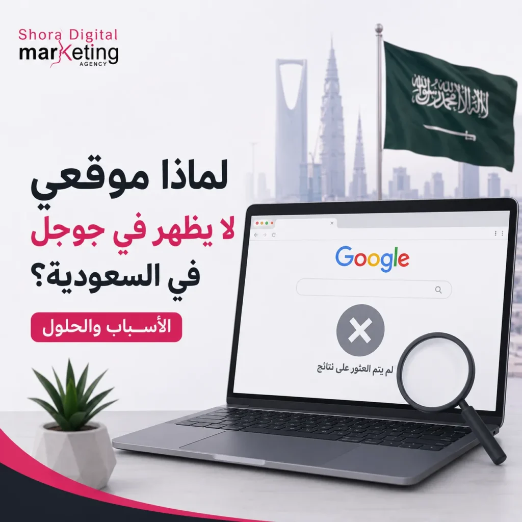 لماذا موقعي لا يظهر في جوجل في السعودية
