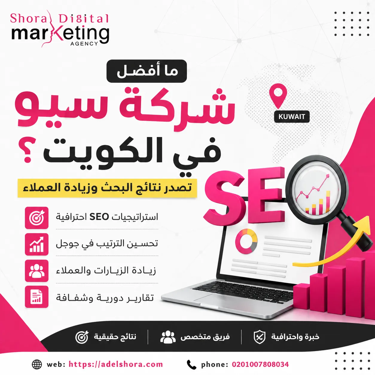 ما أفضل شركة سيو في الكويت؟